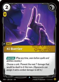 Ki Barrier - 126/166 - Vendetta (VEN) - Normal