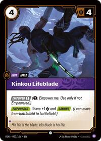 Kinkou Lifeblade - 093/166 - Vendetta (VEN) - Normal
