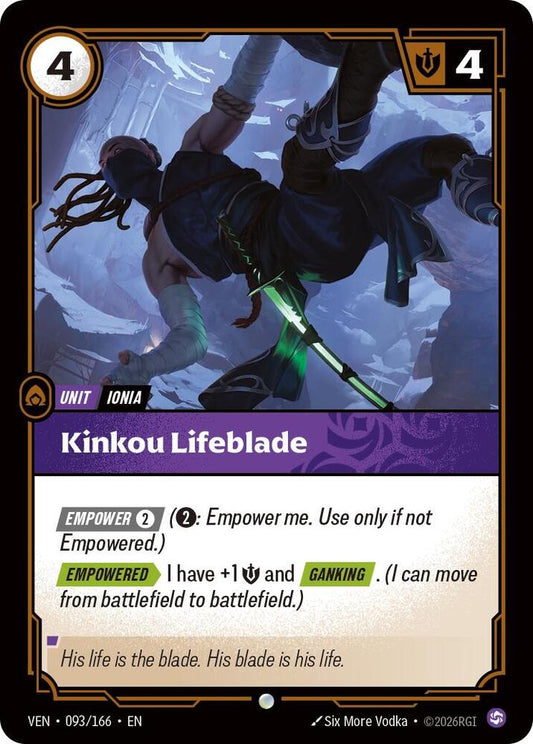 Kinkou Lifeblade - 093/166 - Vendetta (VEN) - Normal