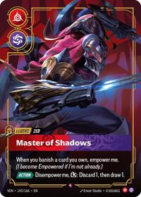 Zed - Master of Shadows - 143/166 - Vendetta (VEN) - Foil