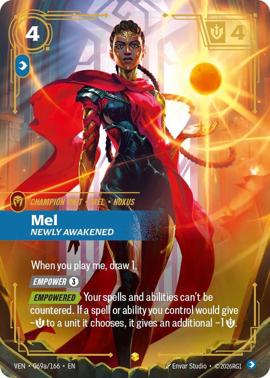 Mel - Newly Awakened (Alternate Art) - 069a/166 - Vendetta (VEN) - Foil