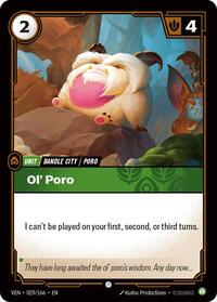 Ol' Poro - 029/166 - Vendetta (VEN) - Normal