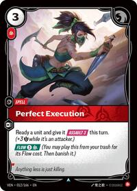 Perfect Execution - 012/166 - Vendetta (VEN) - Normal
