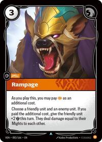 Rampage - 083/166 - Vendetta (VEN) - Normal