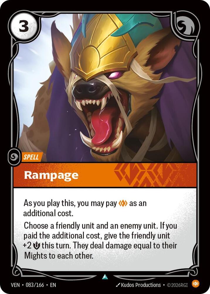 Rampage - 083/166 - Vendetta (VEN) - Foil