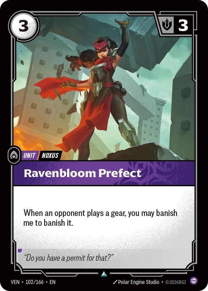 Ravenbloom Prefect - 102/166 - Vendetta (VEN) - Foil