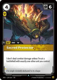 Sacred Protector - 129/166 - Vendetta (VEN) - Normal