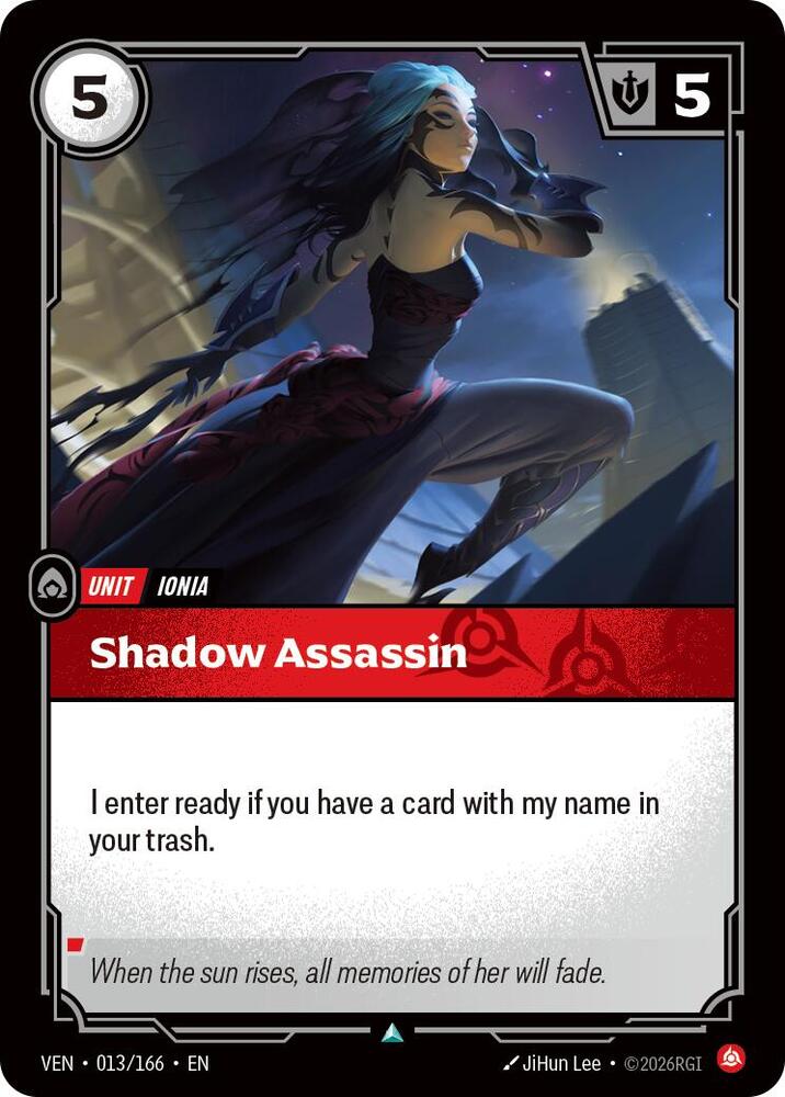 Shadow Assassin - 013/166 - Vendetta (VEN) - Normal