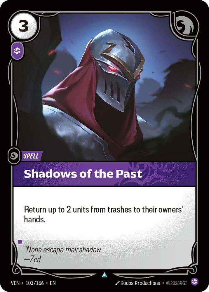 Shadows of the Past - 103/166 - Vendetta (VEN) - Foil