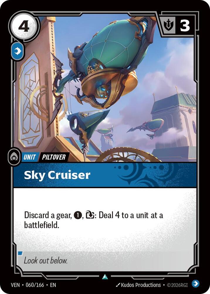 Sky Cruiser - 060/166 - Vendetta (VEN) - Foil
