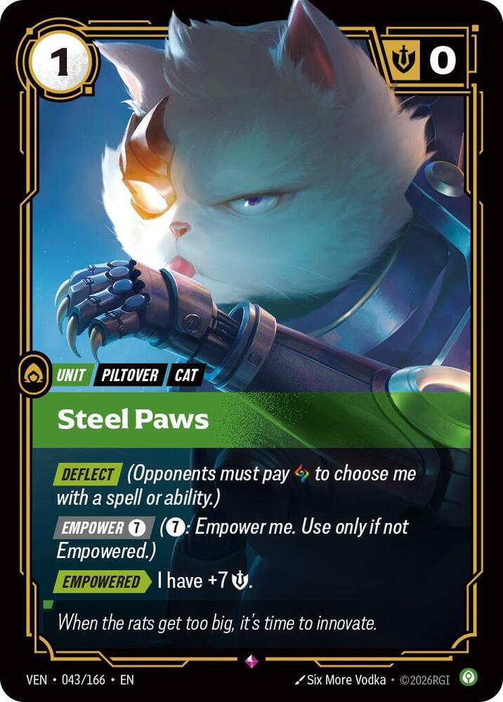 Steel Paws - 043/166 - Vendetta (VEN) - Foil