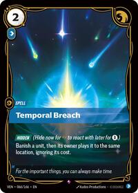 Temporal Breach - 066/166 - Vendetta (VEN) - Foil