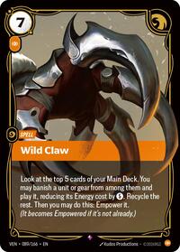 Wild Claw - 089/166 - Vendetta (VEN)
