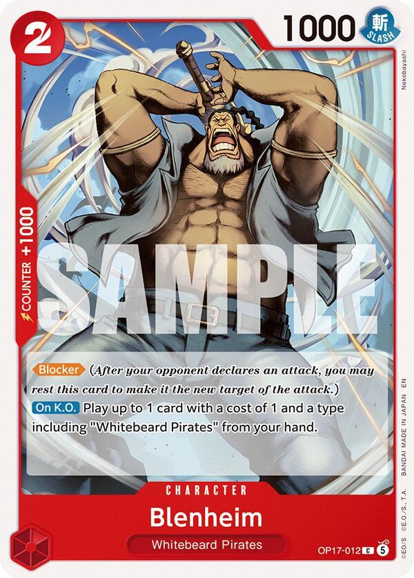 Blenheim - OP17-012 - The World's Strongest Warriors (OP17) - Normal - One Piece TCG Card