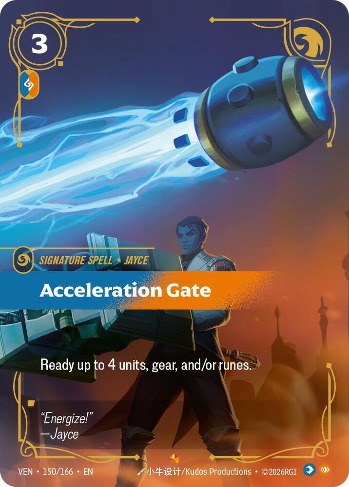 Acceleration Gate - 150/166 - Vendetta (VEN) - Foil