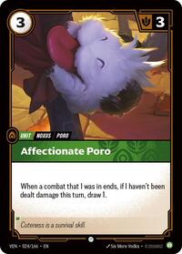 Affectionate Poro - 024/166 - Vendetta (VEN) - Normal