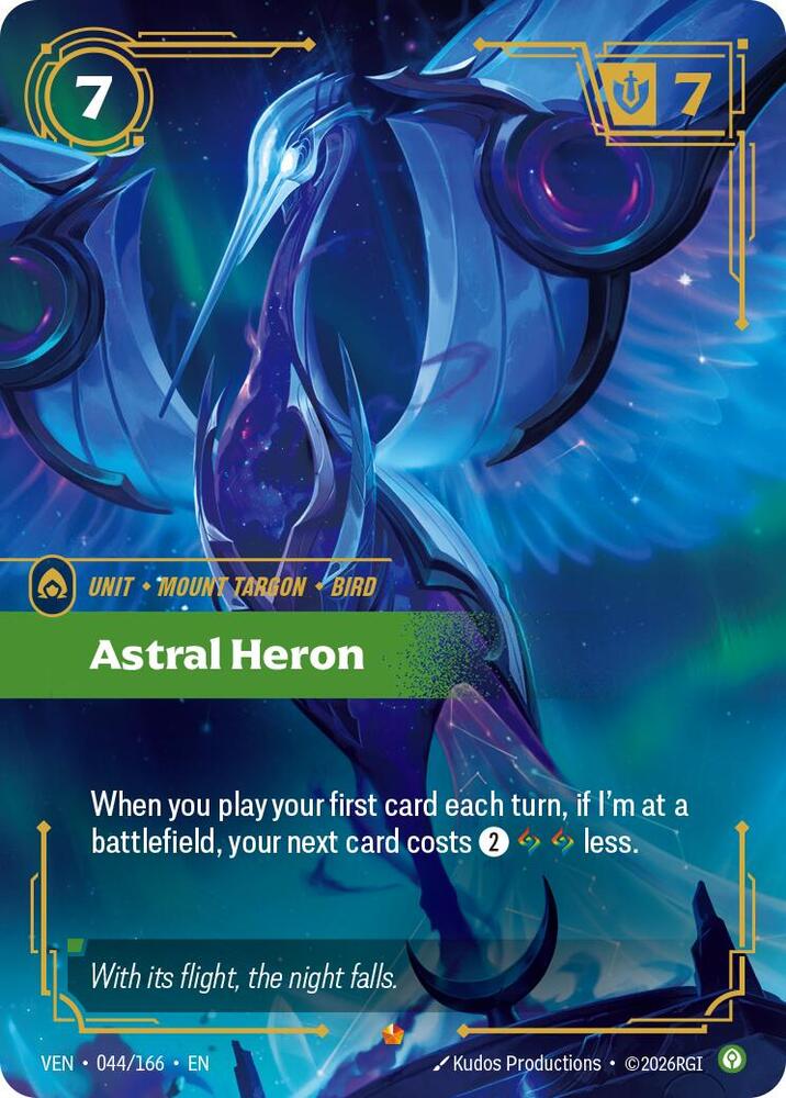 Astral Heron - 044/166 - Vendetta (VEN) - Foil