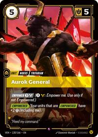 Aurok General - 130/166 - Vendetta (VEN) - Foil