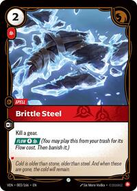 Brittle Steel - 003/166 - Vendetta (VEN) - Normal