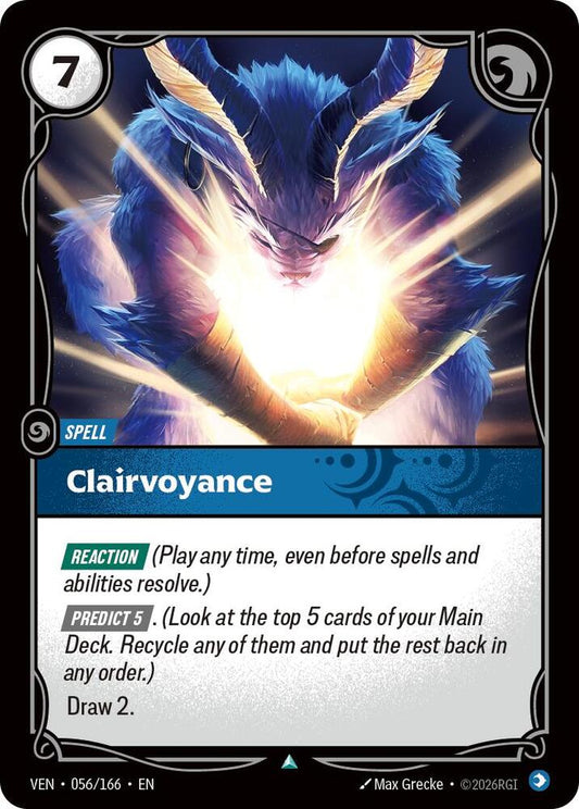 Clairvoyance - 056/166 - Vendetta (VEN) - Normal