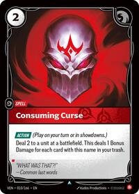 Consuming Curse - 010/166 - Vendetta (VEN) - Normal