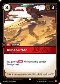 Dune Surfer - 004/166 - Vendetta (VEN) - Normal