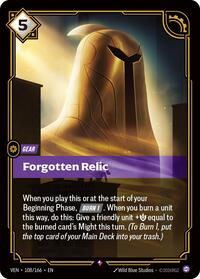 Forgotten Relic - 108/166 - Vendetta (VEN) - Foil