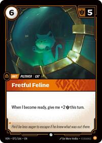 Fretful Feline - 071/166 - Vendetta (VEN) - Normal