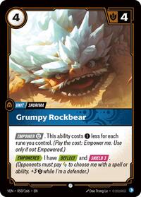 Grumpy Rockbear - 050/166 - Vendetta (VEN) - Normal