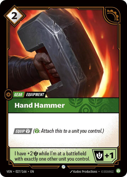 Hand Hammer - 027/166 - Vendetta (VEN) - Foil