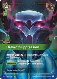 Helm of Suppression - 045/166 - Vendetta (VEN) - Foil