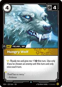 Hungry Wolf - 125/166 - Vendetta (VEN) - Normal
