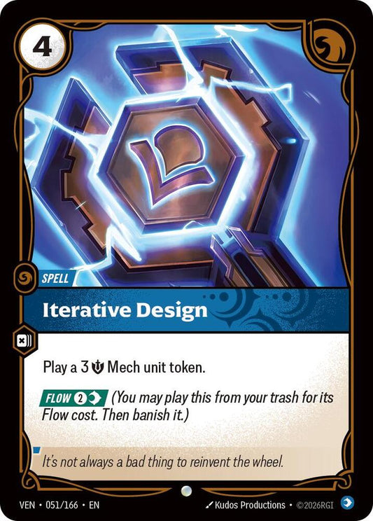 Iterative Design - 051/166 - Vendetta (VEN) - Foil
