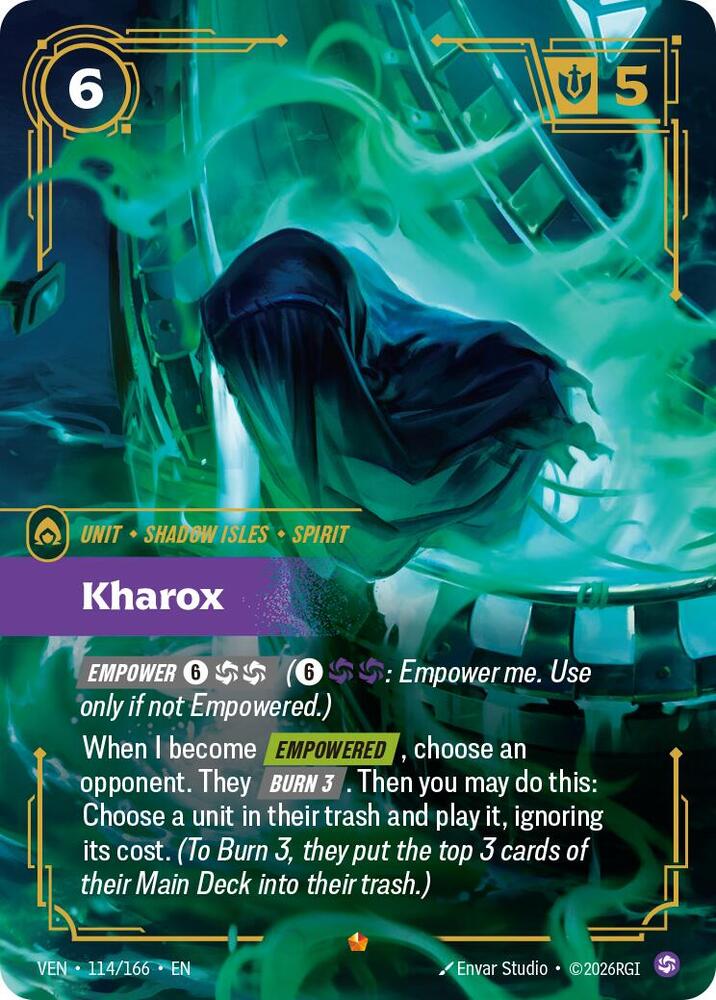 Kharox - 114/166 - Vendetta (VEN) - Foil