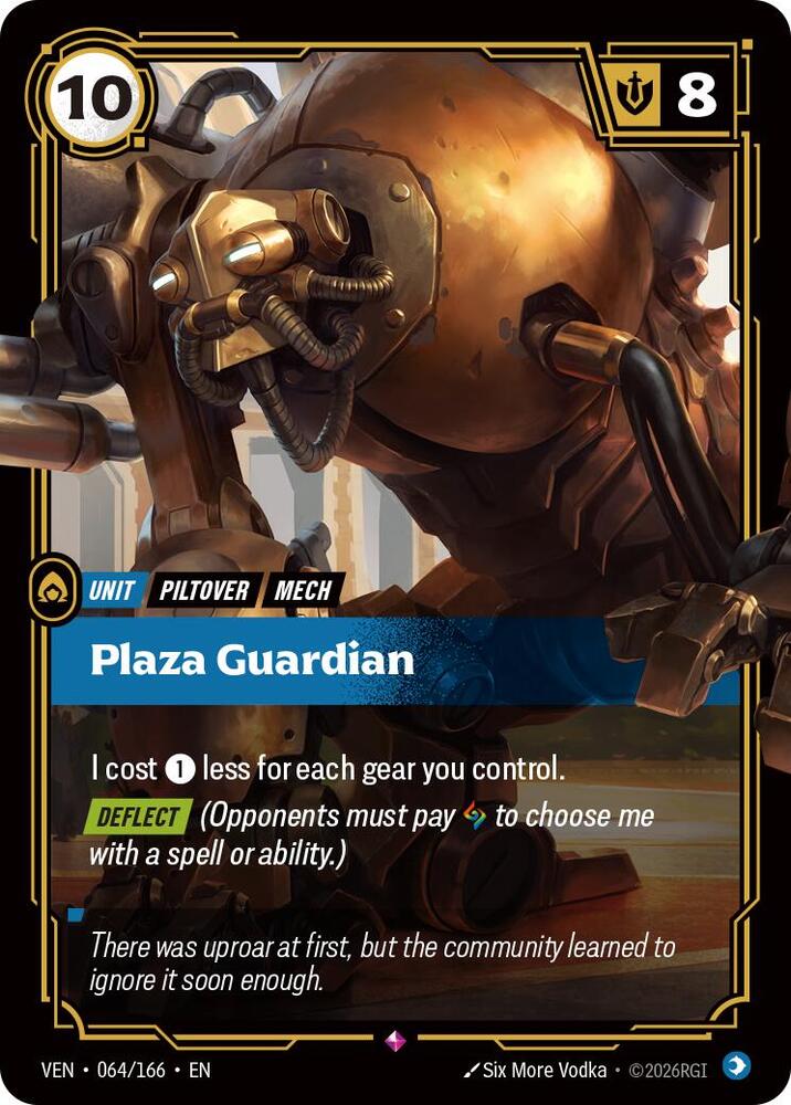 Plaza Guardian - 064/166 - Vendetta (VEN) - Foil