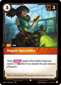 Repair Specialist - 076/166 - Vendetta (VEN) - Normal