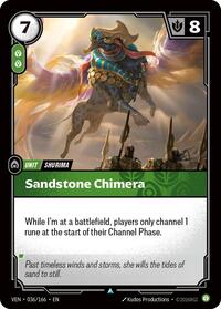 Sandstone Chimera - 036/166 - Vendetta (VEN) - Normal