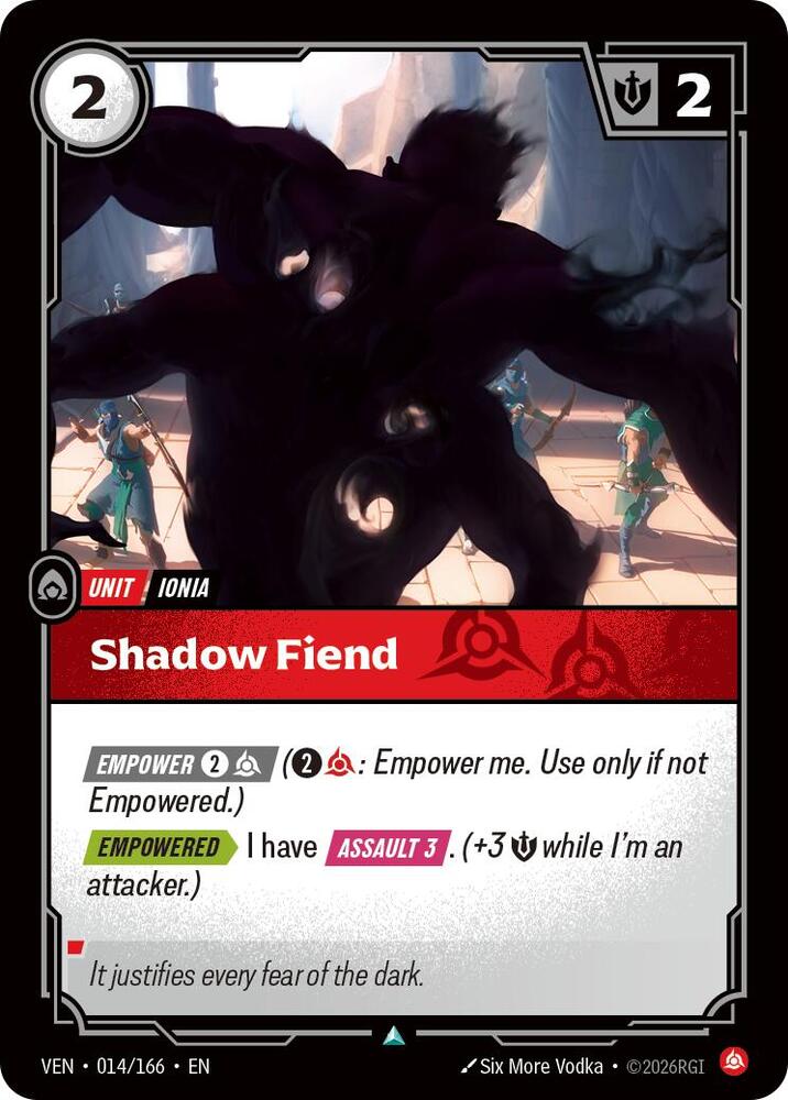 Shadow Fiend - 014/166 - Vendetta (VEN) - Foil