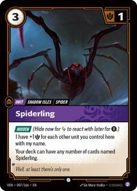Spiderling - 097/166 - Vendetta (VEN) - Normal