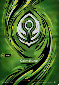 Calm Rune (R02a) - R02a - Vendetta (VEN) - Foil