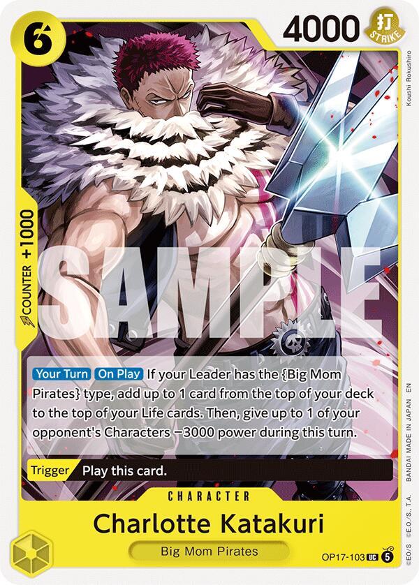 Charlotte Katakuri - OP17-103 - The World's Strongest Warriors (OP17) - Normal - One Piece TCG Card