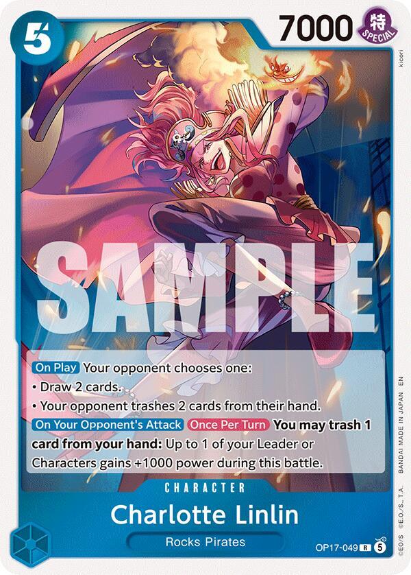 Charlotte Linlin (049) - OP17-049 - The World's Strongest Warriors (OP17) - Foil - One Piece TCG Card