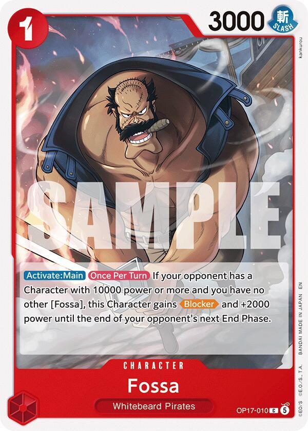 Fossa - OP17-010 - The World's Strongest Warriors (OP17) - Normal - One Piece TCG Card