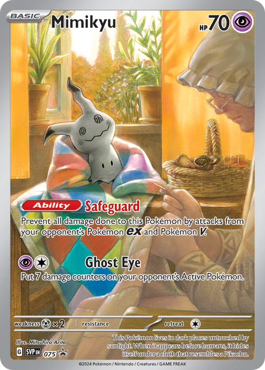 Mimikyu - 75/215 - Scarlet & Violet Scarlet & Violet Black Star Promos