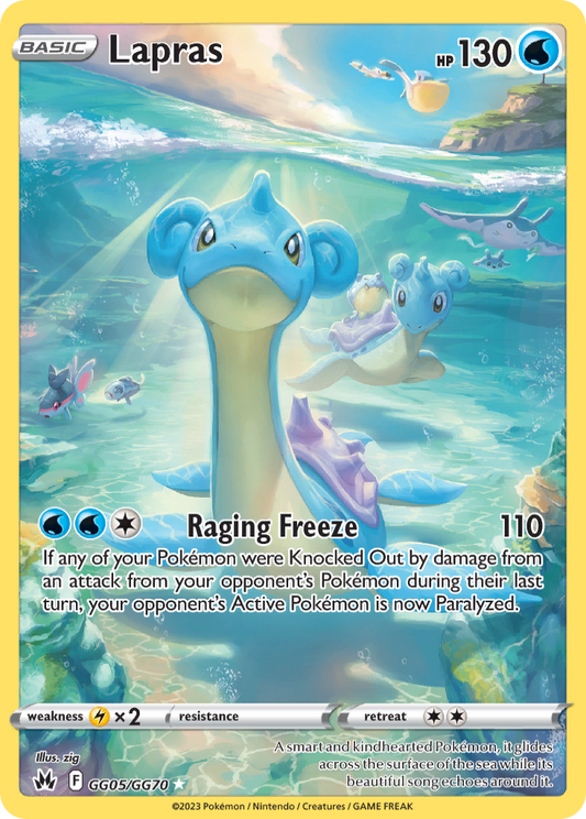 Lapras - GG05/70 - Sword & Shield Crown Zenith Galarian Gallery