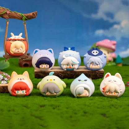 genshin impact mini cute cubs party promotional banner