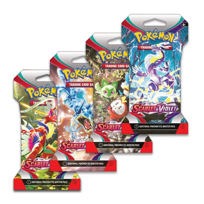 Pokemon Scarlet & Violet Base Set Sleeved Blister All Types