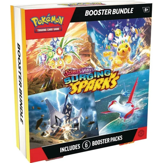 Booster bundle of Pokemon's Surging Sparks set