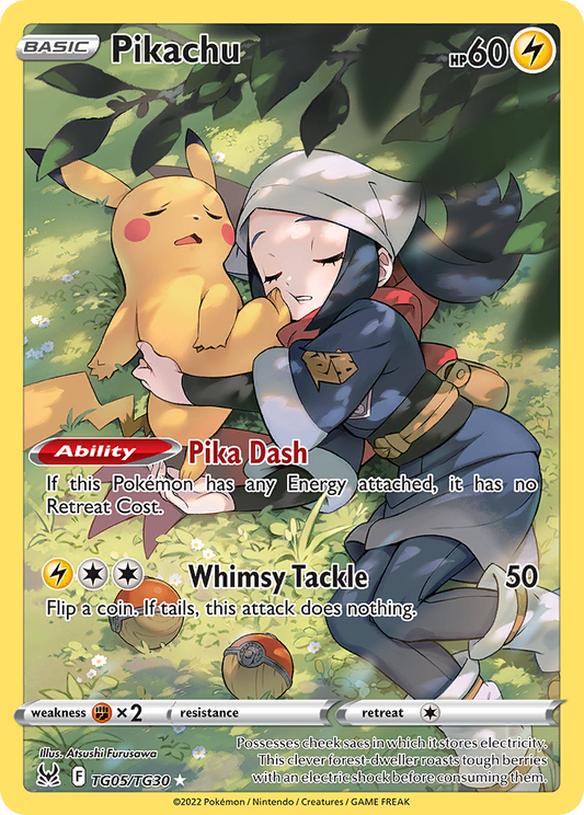 Pikachu - TG05/30 - Sword & Shield Lost Origin Trainer Gallery