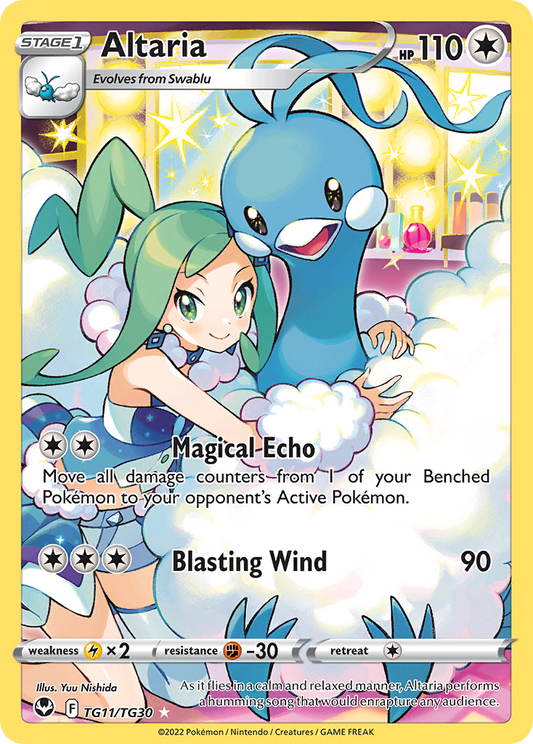 Altaria - TG11/30 - Sword & Shield Silver Tempest Trainer Gallery